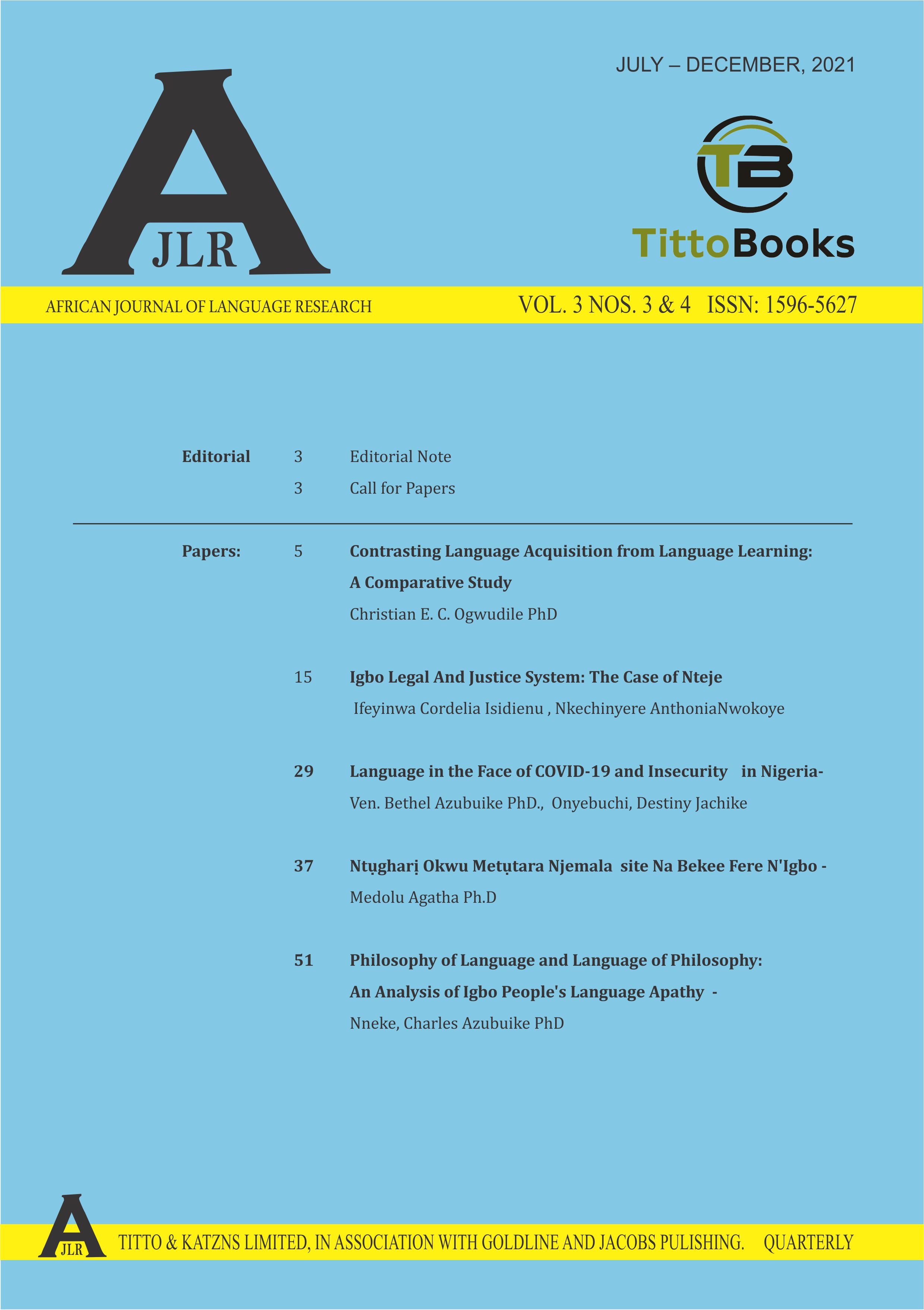 Cover Page